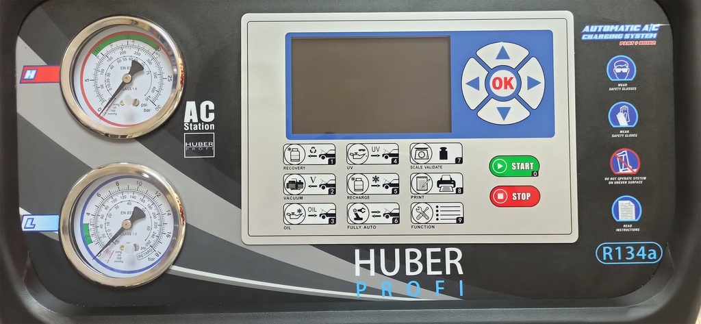 جهاز شحن فريون تكيف جي اي سي بروفي GEC HUBER PROF 