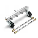 BROTHERS Under Chassis Washer For Cars With 4 Nozzles 250 Bar وحدة من الفولاذ المقاوم للصدا لتنظيف شاسية السيارة الملاكي من الاسفل 250 بار