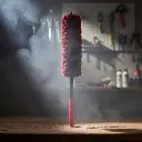 BROTHERS Wool Wheel Brush فرشة برازرز فيبر بيد حمراء لتنظيف الجنوط BR/FIBER HUB BRUSH