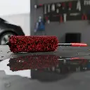 BROTHERS Wool Wheel Brush فرشة برازرز فيبر بيد حمراء لتنظيف الجنوط BR/FIBER HUB BRUSH