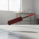 BROTHERS Wool Wheel Brush فرشة برازرز فيبر بيد حمراء لتنظيف الجنوط BR/FIBER HUB BRUSH