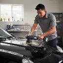 BROTHERS BIG BATTERY POLISHER Dual Action Cordless Polisher With 3 Battery 21V 5 Inch 15mm Throw صاروخ تلميع بالبطارية برازرز (دول اكشن) 5 بوصة مع 3 بطاريات 21 فولت BR-BIG BATTERY POLISHER