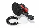 AEROPRO 7335 Air Orbital Sander With Vacuum Function 5 Inch 12000Rpm بافر صنفرة دائري 5 بوصة لفات سريعة 12000 لفة لون احمر GEC.AP7335