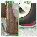 BROTHERS Car Hose Guide Prevent Hose Stucking Under Tire قطعة بلاستيك حمراء تضع اسفل كاوتش لحماية خرطوم المياة BR/WATER PIPE COLLECTOR