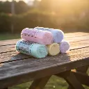 BROTHERS Clean Cham Towel Small فوطة جلد غزال تغليف داخل علبة بلاستيك مقاس صغير BR/CLEAN CHAM SMALL