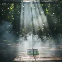 BROTHERS 2m Extendable Brush With Connection For Water Installation - Bus Cleaning فرشة برازرز + ذراع طويل للتنظيف الخارجي لسطح الاتوبيسات BR/MOVABLE HAND BRUSH