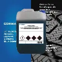FRA-BER GOMMANERA 25L Polishing & Renovating Tires & Plastic Bumpers ملمع اطارات وفبر ثقيل (زيتي) 25 لتر ماركة FRA-BER موديل GOMMANERA - يخفف حتى 1:5