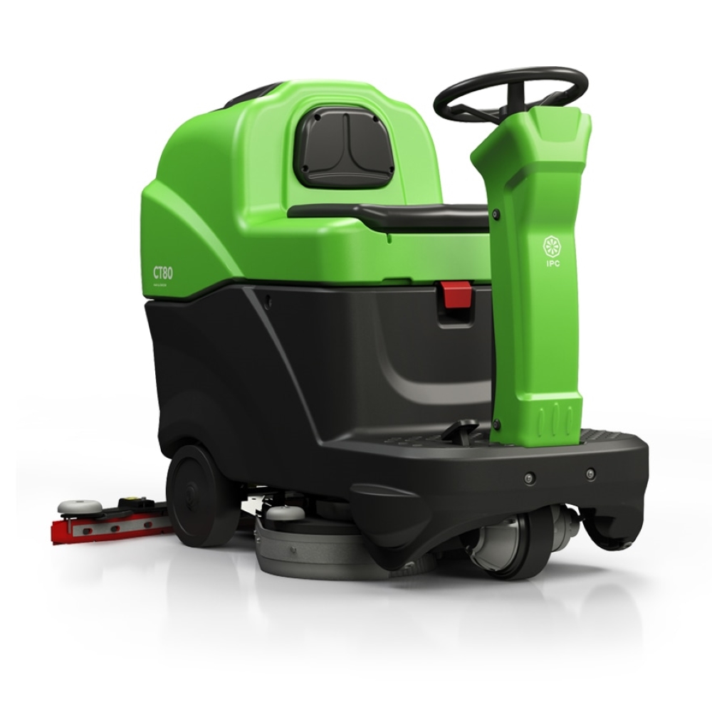 IPC CT80 BT55 Compact Rider Floor Scrubber Dryer 55Cm Batteries 24V(4x6) / 180Ah