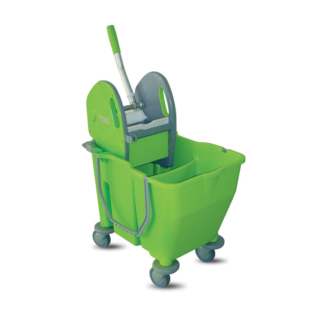 IPC Double Bucket Trolley – 12L + 18L with Wheels & Wringer