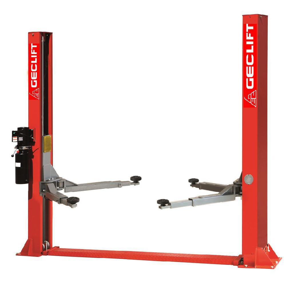 GEC QJ-Y-2-40 Baseplate 2-Post Lift 4 Ton