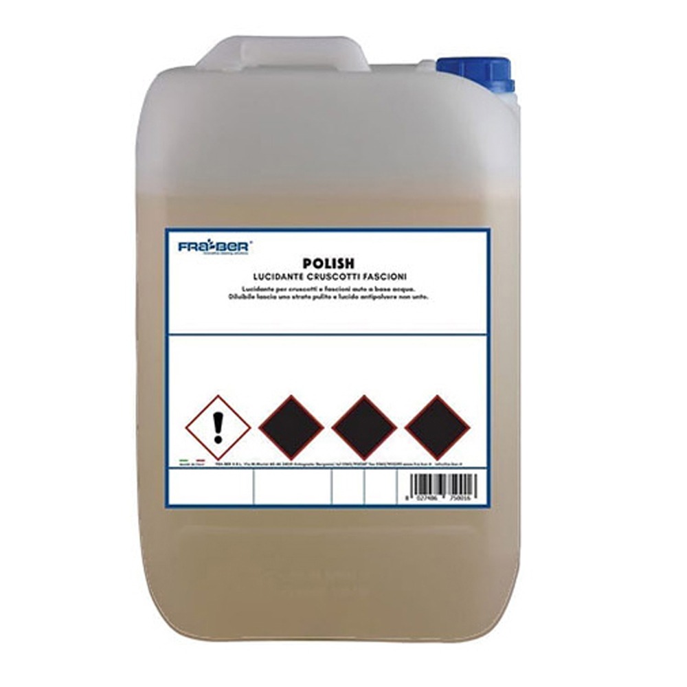 FRA-BER POLISH 5L Polish & Restores Plastic Dashboards Rubber & Leather