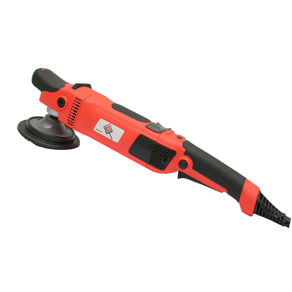 صاروخ تلميع كهرباء برازرز 5 بوصة (سينجل اكشن) لون احمر 1050 وات 1000-3000 لفة/دقيقة BR-WR42300
