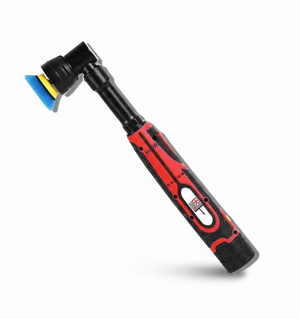 صاروخ تلميع بولش ميني لاسلكي 1 بوصة (روتاري ودول اكشن) موديل SMALL BATTERY POLISHER ماركة براذرز - مع 2 بطارية 12 فولت - للديتيلينج الدقيق