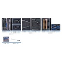 [17021] KING TONY 932-009MRD 101 PCS Tool Trolley Cart Set For 5 Drawers Trolley