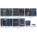 [170112] KING TONY 932-008MRD 179 PCS Tool Trolley Cart Set For 7 & 5 Drawers Trolley