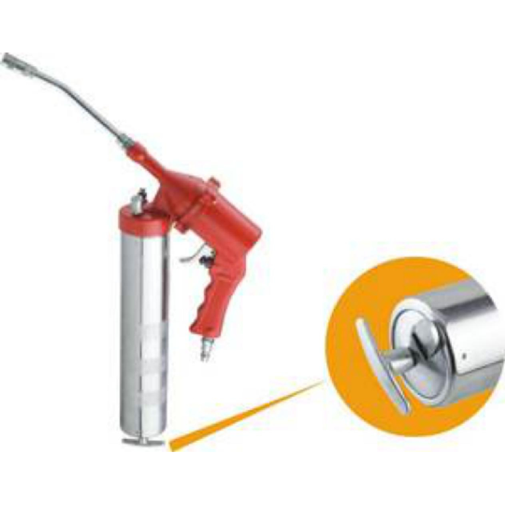 AEROPRO 0082 Heavy Duty Grease Gun With 2 Heads Pneumatic & Manual 400G