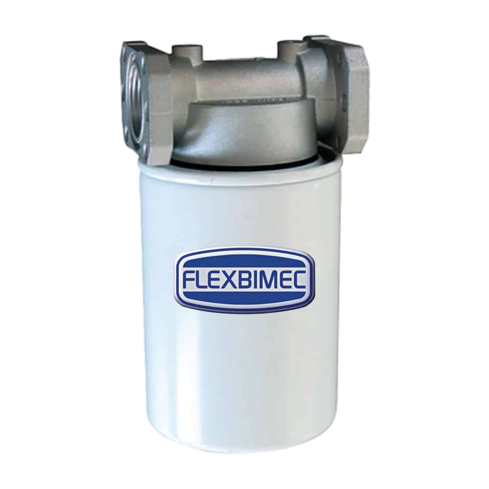 FLEXBIMEC 6607 Full Petrol & Diesel Fuel Tank Filter (Purification + Water Absorption) 100L/Min 12Micron