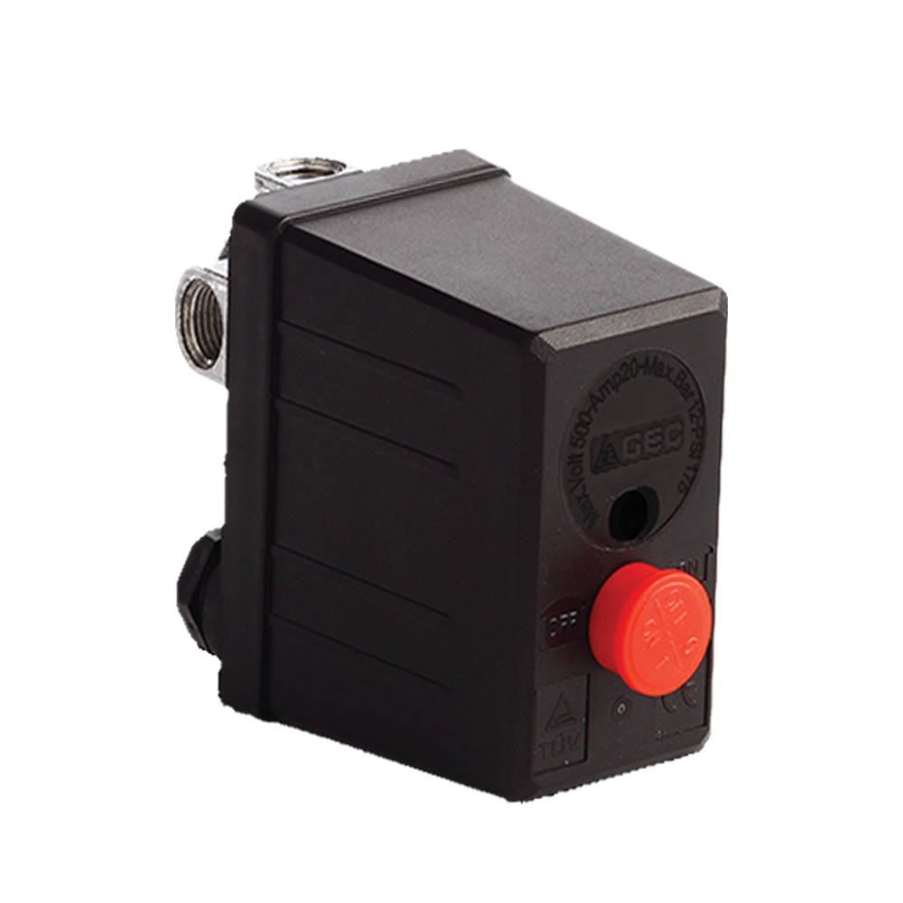 مفتاح اتوماتيك خاص كمبروسرات 220 فولت 12 بار GEC-PS-220V
