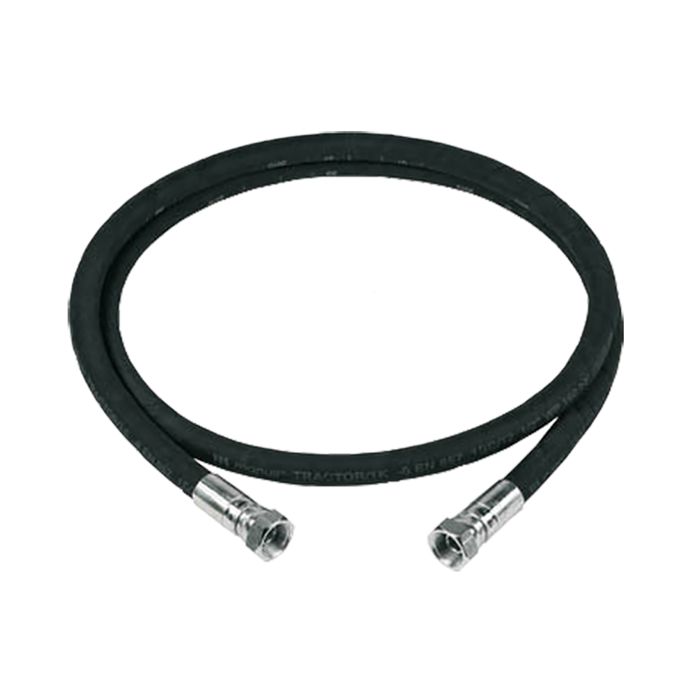 وصلة خرطوم شحم (1/4) 1.5 متر -- 2 سلكة