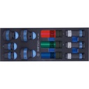 [17054] KING TONY 9-4401MPV 11 PCS 1/2" DR. 6 Point Impact Socket Set