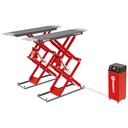 كوريك مقص (سيزر) فائق الرفع ماركة برايت موديل SIGMA 300E - كوريك 3 طن ارتفاع 1.93 متر