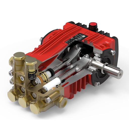 [1016111] UDOR BC 15-20 RED High Pressure Washer Pump 7.5HP 200Bar 15L/Min 1450Rpm (Limited Edition)