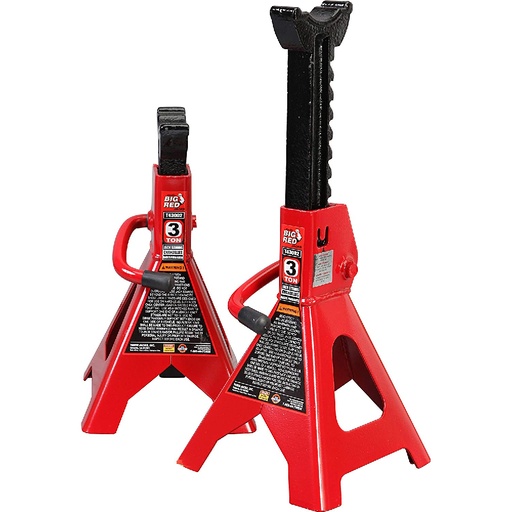 [TSJSXX00001] GEC Heavy Duty Jack Stand Set 3 Ton Max.Height 425mm