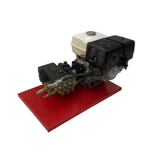 [10265] مجموعة غسيل ثابتة بمحرك بنزين 5.5 حصان هوندا بالسير INTERPUMP/ G.JET HONDA 15/150