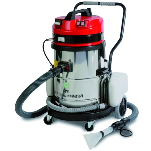 [11017] IPC PORTOTECNICA PLUS 1 W2 60S GA Chemicals Extractor and Professional Wet & Dry Vacuum 60Liters 2-Motors+1EXT 2400W