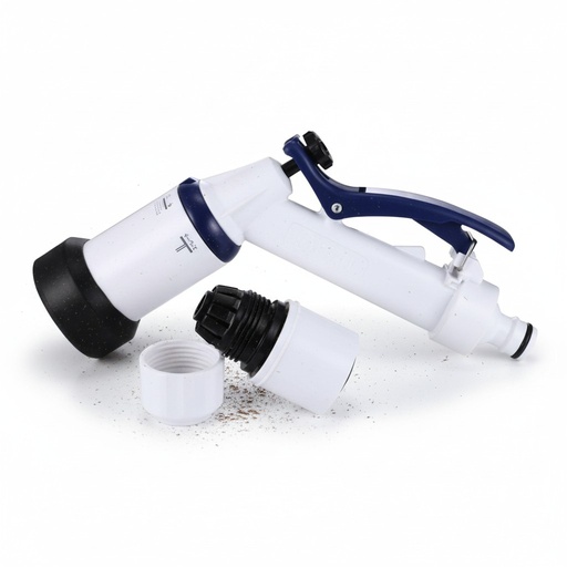 [1303101] مسدس رش مياة برازرز بالزناد لون ابيض BR/WATERING GUN