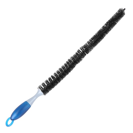 [130324] فرش برازرز طويل مرنة ديل قطة بيد زرقاء لتنظيف الموتور BR/CAT TAIL BRUSH