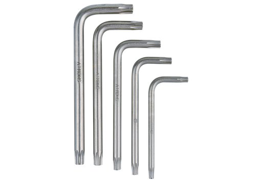 [170548] KING TONY 20505PR 5 PCS Spline L - Wrench Set