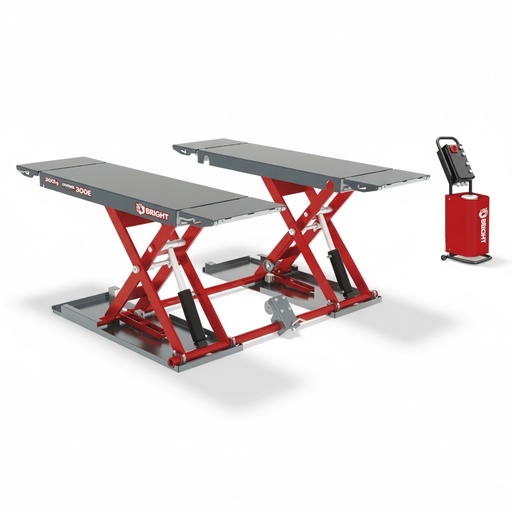 [100554] BRIGHT 3 Ton Low-Profile Scissor Lift OMEGA 300EW