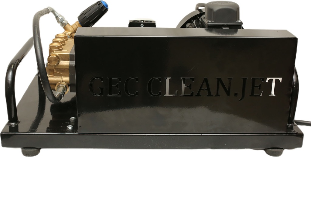 GEC G.JET MALE POWER CLEAN 15/200 Belt Driven High Pressure Washer 200Bar 7.5HP 15L/Min 380V (Black)