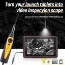 LAUNCH VSP-600 Inspection Camera Videoscope Borescope With 7mm USB For Viewing / Capturing Images Of Hard To Reach Areas