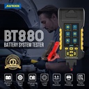 AUTOTOOl BT880 Battery System Tester With Monitor And Built In Printer 12V