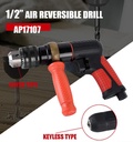 AEROPRO RP17107 Air Reversible Drill With Helping Hand 1/2 Inch 700Rpm شنيور هواء بيد جانبية 1/2 بوصة 700 لفة لون احمر GEC.AP17107