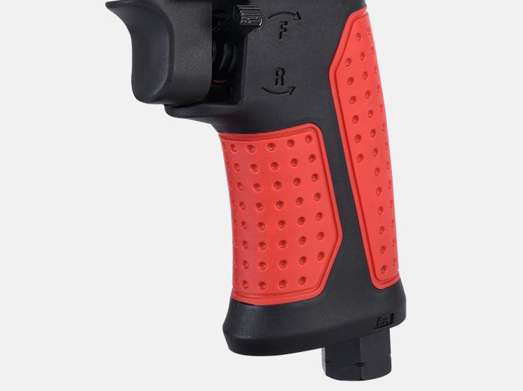 AEROPRO RP17107 Air Reversible Drill With Helping Hand 1/2 Inch 700Rpm شنيور هواء بيد جانبية 1/2 بوصة 700 لفة لون احمر GEC.AP17107