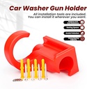 يد برازرز حمراء لتعليق مسدس الغسيل BR/GUN HANGER