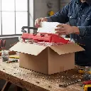 BROTHERS 3-Tier Tools Cart Trolley - Detailing Trolley (GEN1) ترولي كاركير برازارز متحرك (جيل أول) 3 رف BR/TOOL VEHICLE G1