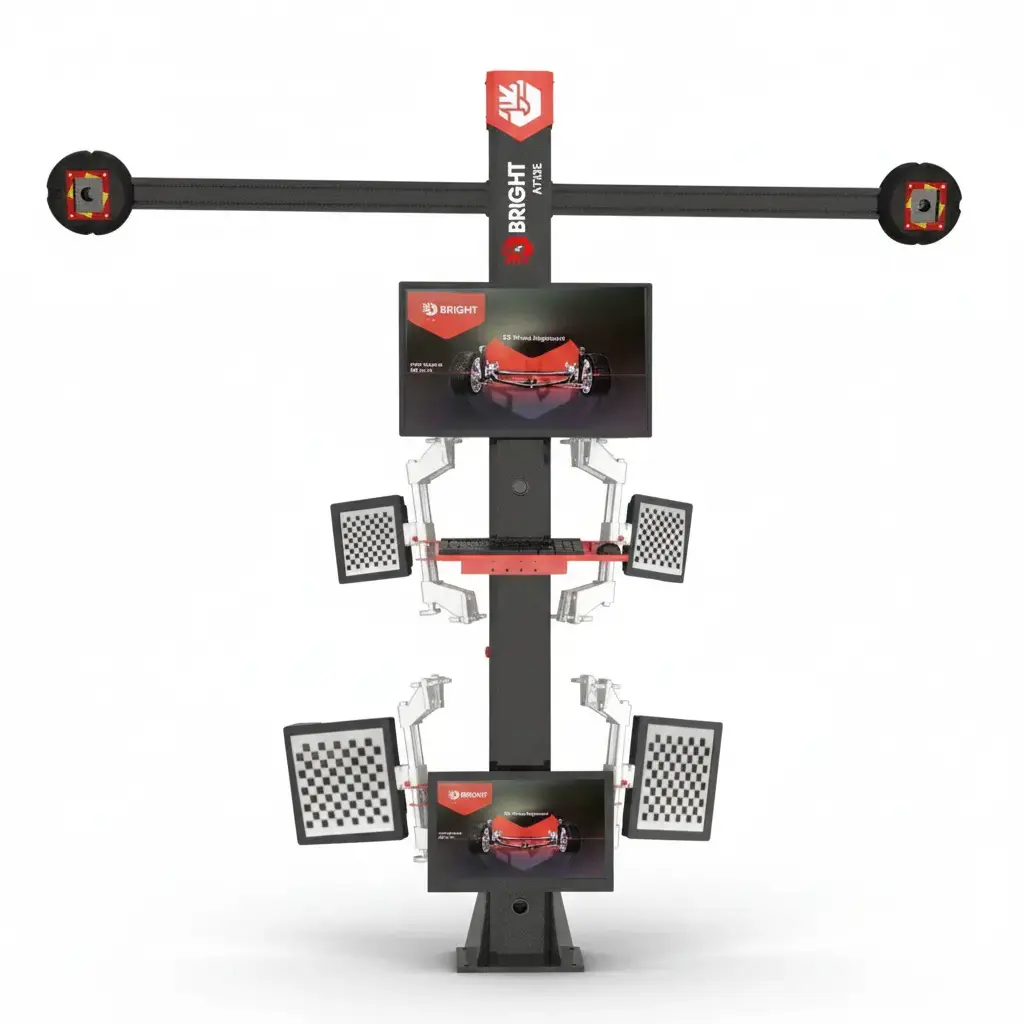 BRIGHT 3D Wheel Alignment Machine A730E جهاز ضبط زوايا ثلاثي الابعاد برايت BRIGHT/A730E