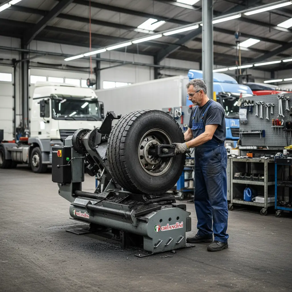 ORLANDINI Truck Pro 588S Automatic Truck Tire Changer 26 Inch Rim