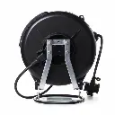 BROTHERS Retractable Cable Reel 10M With Plugs (Heavy Duty) بكرة سلك كهرباء برازرز كهرباء 220 فولت + فيشة - 10 متر ذاتية الارجاع