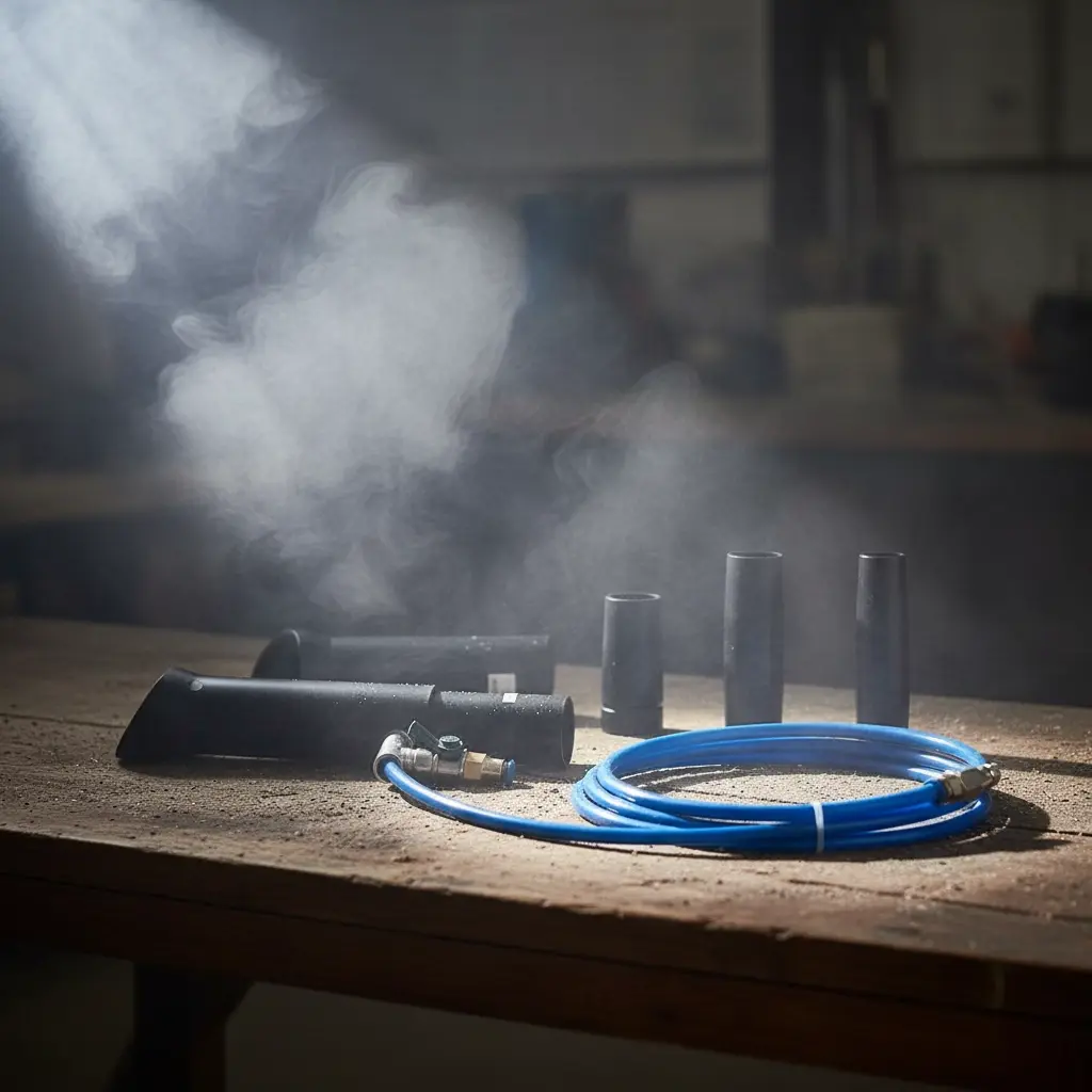 BROTHERS D Tornado Car Care Cleaning Gun With Vacuum Cleaner Adaptors مسدس شفط اتربة حرف D