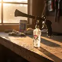 BROTHERS H Tornado Car Care Cleaning Gun For Cleaning And Antibacterial Treatment مسدس تلميع تابلوة - تعقيم وتعطير السيارة من الداخل حرف H