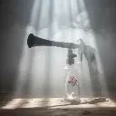 BROTHERS H Tornado Car Care Cleaning Gun For Cleaning And Antibacterial Treatment مسدس تلميع تابلوة - تعقيم وتعطير السيارة من الداخل حرف H