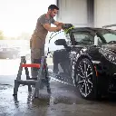 BROTHERS Folding 2-Step Ladder Stool For Detailing & Car Washing سلم برازرز لتنظيف السيارة من الاعلي BR/LADDER