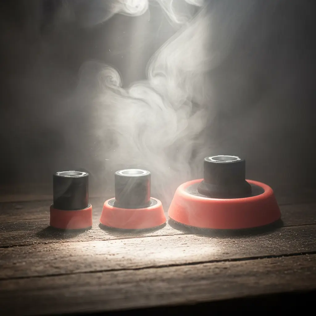 BROTHERS 3 Size For Rotary Polisher Backing Plate Set 3-2-1 Inch طقم قاعدة تثبيت (طاقية) 3 قطع + اسكوتش (1 + 2 + 3 بوصة) BR/1 بوصة,2 بوصة,3 بوصة Back-Up