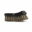 BROTHERS Long Bristle Horse Hair Leather Cleaning Brush فرشة برازرز شعر حصان طبيعي لتنظيف فرش السيارة BR/HORSE BRUSH