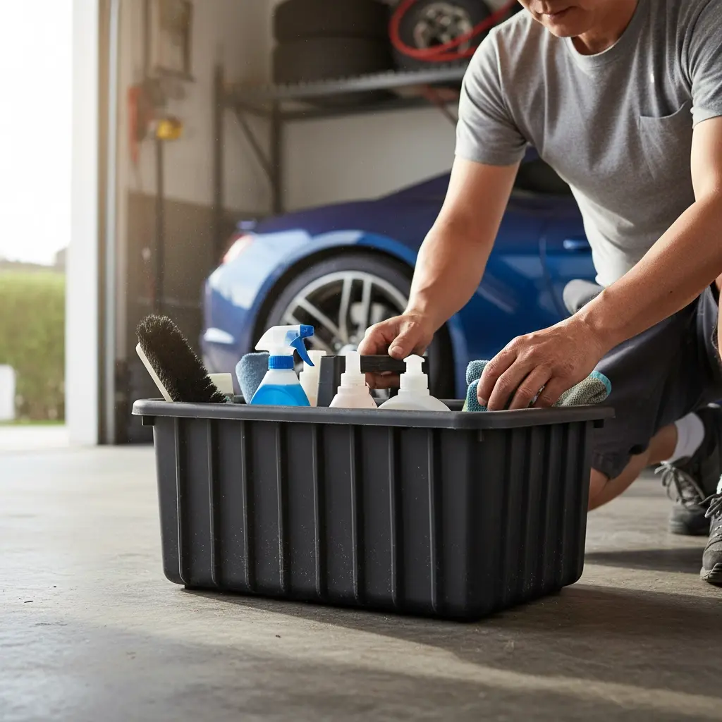 BROTHERS Basket Storage Tote Bucket Utility Caddy Organizer DIY Divided سلة برازرز لحمل مشتملات كار كير باليد BR/TOOL HOLDER